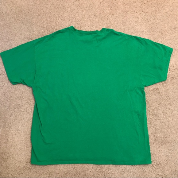 Lucky Cats Graphic Tee Adult 3XL XXXL Green Saint Patricks Day Leprechaun Unicat - Picture 3 of 7